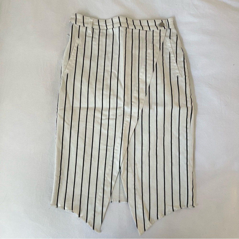 Wash Lab denim skirt